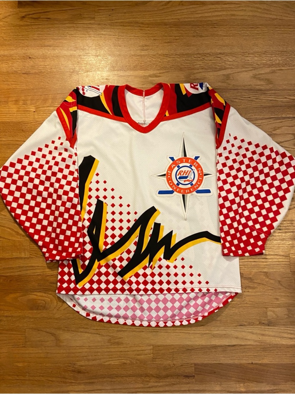 Vintage game issued Roller Hockey International all-star game jersey